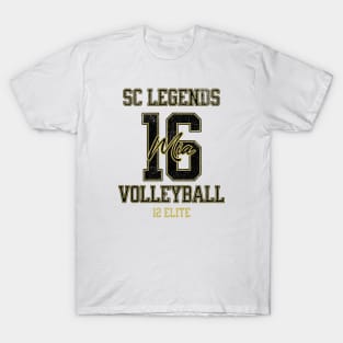 Mia #16 SC Legends (12 Elite) - White T-Shirt